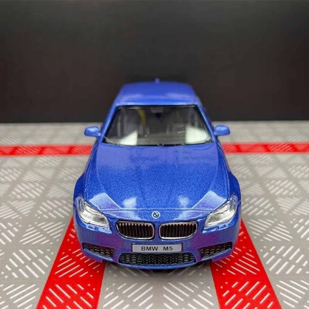 [TOY] 1:36 BMW 2012 F10 M5 Blue Model Car Die-Cast