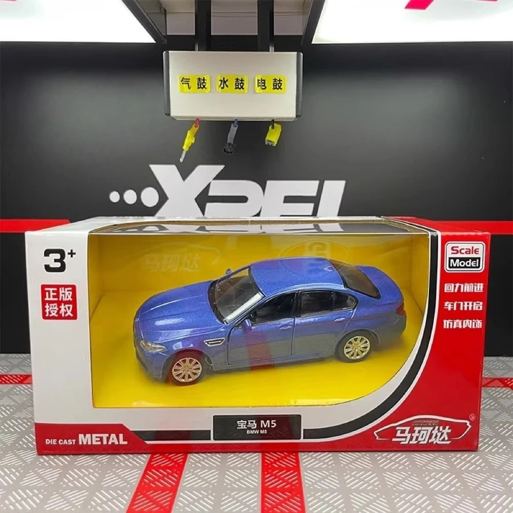 [TOY] 1:36 BMW 2012 F10 M5 Blue Model Car Die-Cast