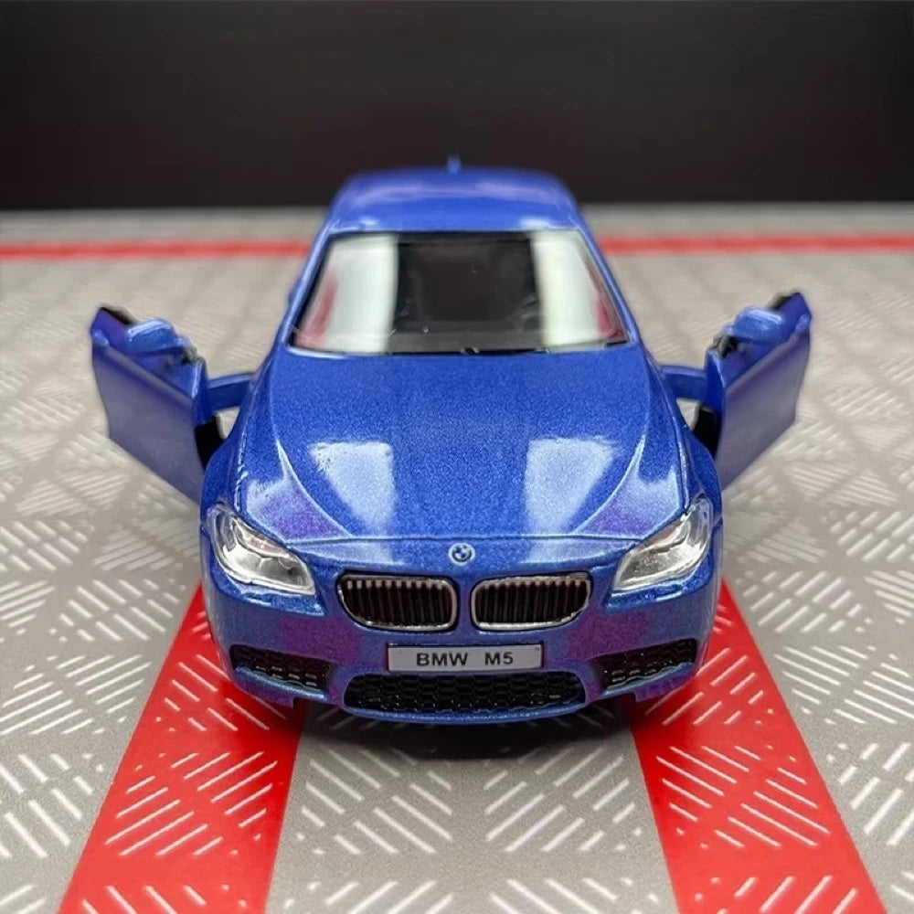 [TOY] 1:36 BMW 2012 F10 M5 Blue Model Car Die-Cast