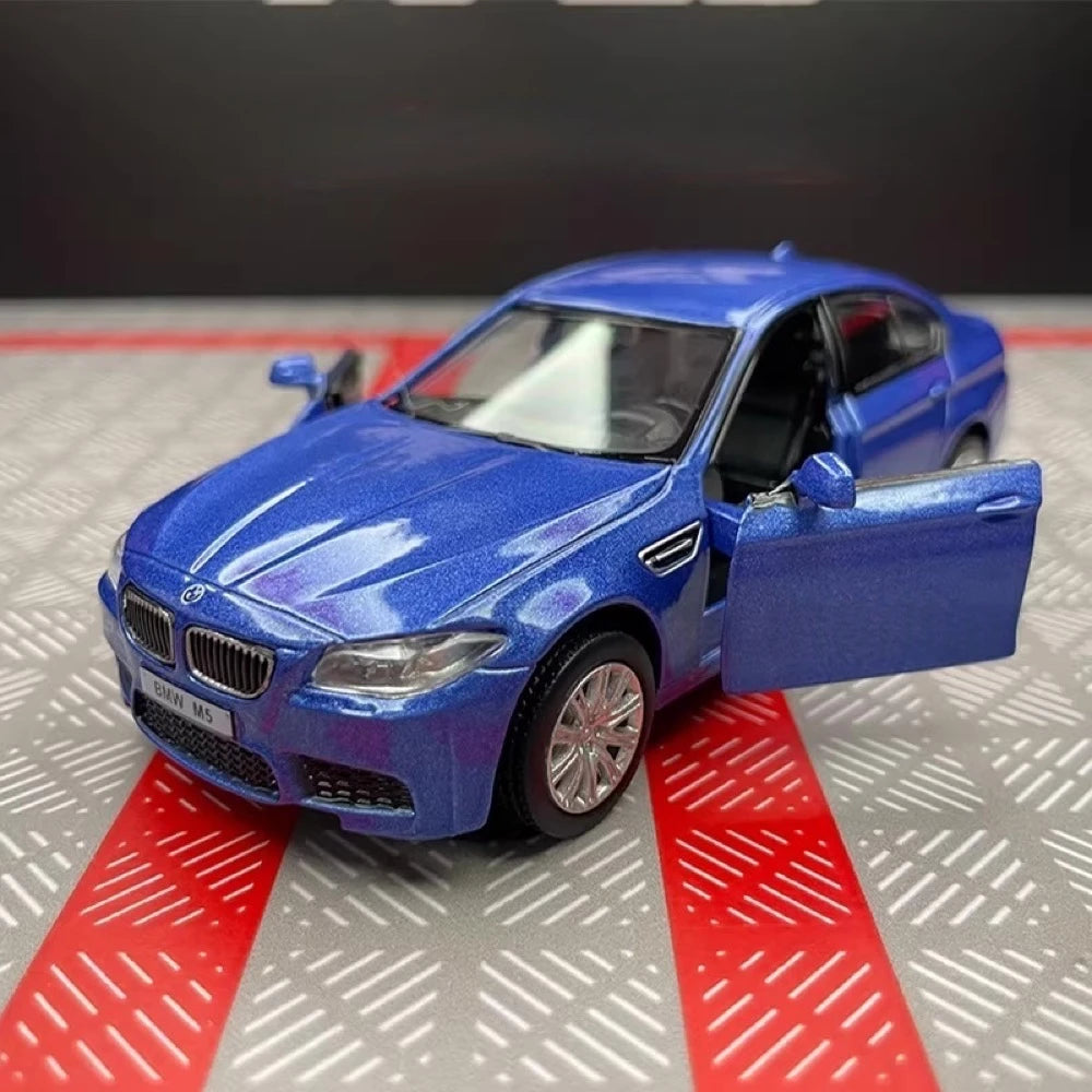 [TOY] 1:36 BMW 2012 F10 M5 Blue Model Car Die-Cast