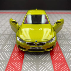 [TOY] 1:36 BMW 2014 F82 M4 Green Model Car Die-Cast