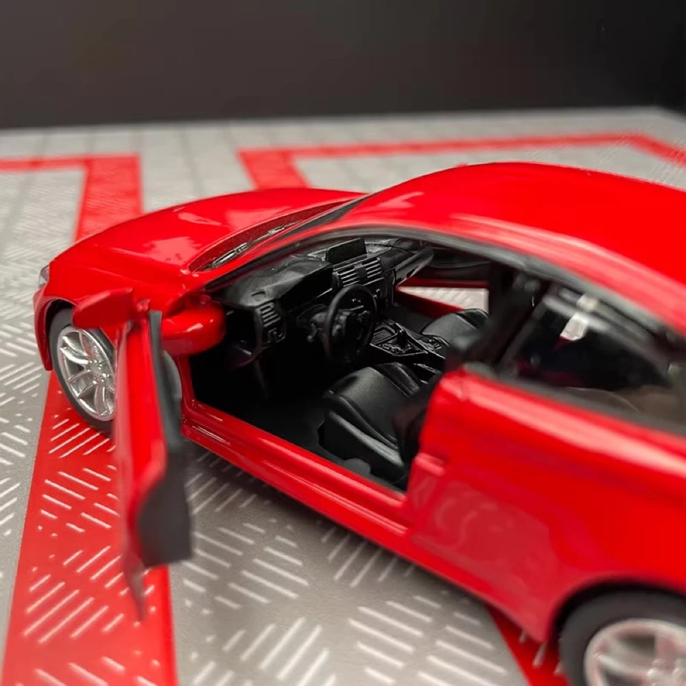 [TOY] 1:36 BMW 2014 F82 M4 Red Model Car Die-Cast