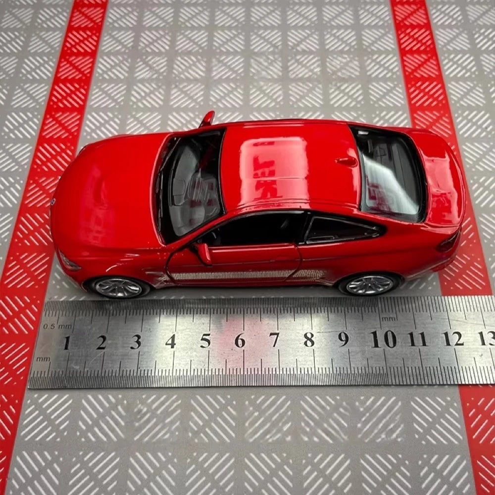 [TOY] 1:36 BMW 2014 F82 M4 Red Model Car Die-Cast