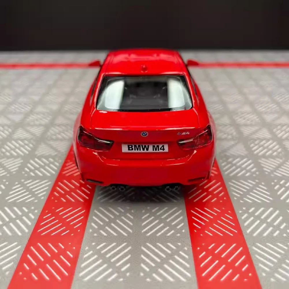 [TOY] 1:36 BMW 2014 F82 M4 Red Model Car Die-Cast