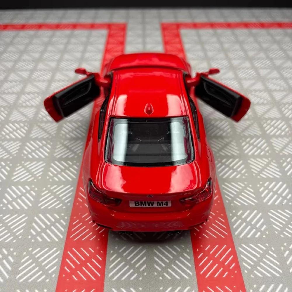 [TOY] 1:36 BMW 2014 F82 M4 Red Model Car Die-Cast