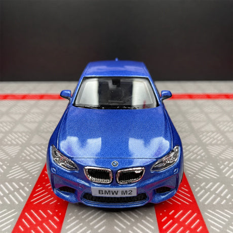 BMW 2016 F87 M2 Blue 1:36 – Modello Pressofuso per esposizione pressofusa