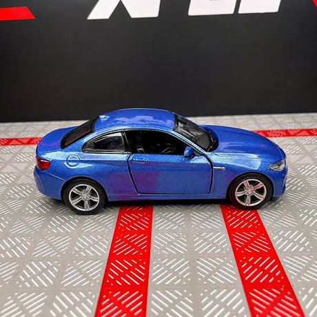 BMW 2016 F87 M2 Blue 1:36 – Modello Pressofuso per esposizione pressofusa