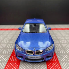 [TOY] 1:36 BMW 2016 F87 M2 Blue Model Car Die-Cast