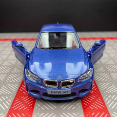 [TOY] 1:36 BMW 2016 F87 M2 Blue Model Car Die-Cast