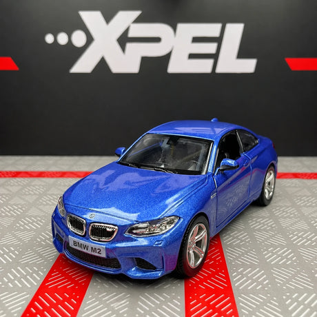 BMW 2016 F87 M2 Blue 1:36 – Modello Pressofuso per esposizione pressofusa
