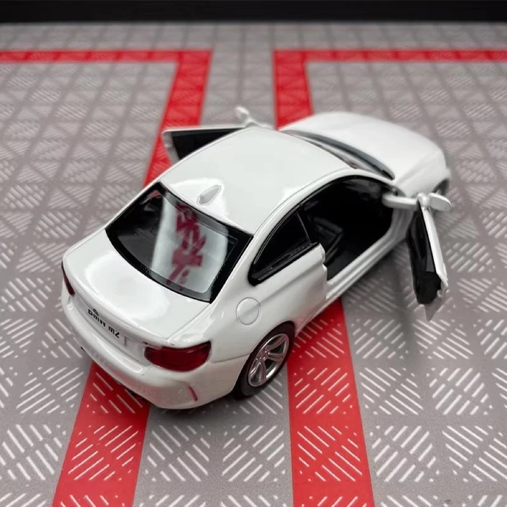 [TOY] 1:36 BMW 2016 F87 M2 White Model Car Die-Cast