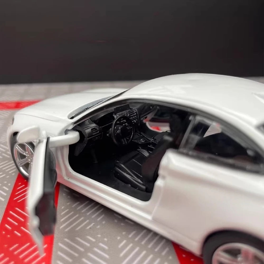 [TOY] 1:36 BMW 2016 F87 M2 White Model Car Die-Cast