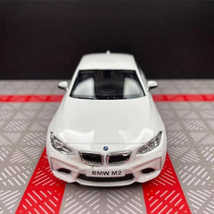 [TOY] 1:36 BMW 2016 F87 M2 White Model Car Die-Cast