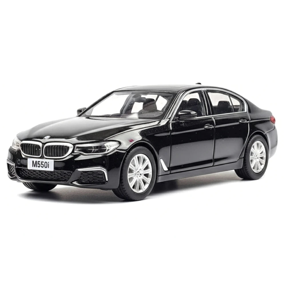 [TOY] 1:36 BMW 2017 G30 M550i Black Model Car Die-Cast