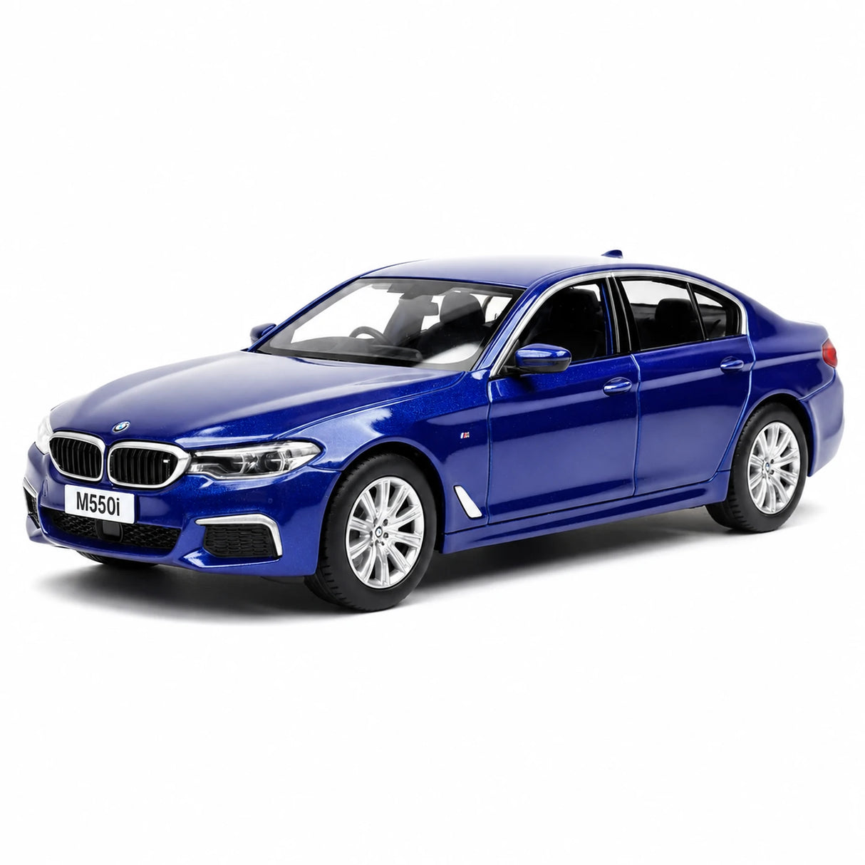 BMW 2017 G30 M550i Blue 1:36 – Druckguss-Display-Modell in Druckguss