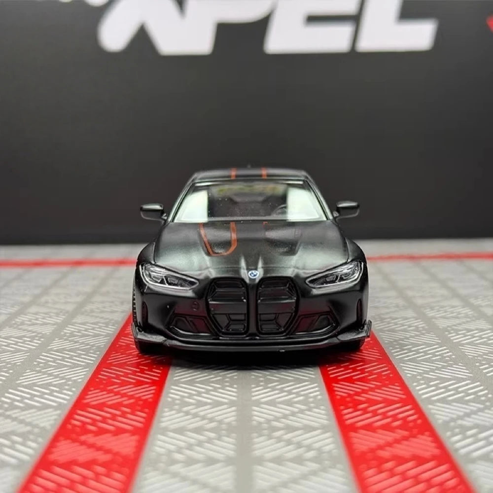 [TOY] 1:36 BMW 2023 G82 M4 CSL Black Model Car Die-Cast