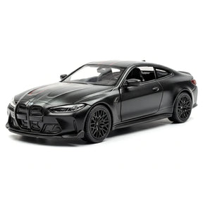 [TOY] 1:36 BMW 2023 G82 M4 CSL zwart modelauto Die-Cast