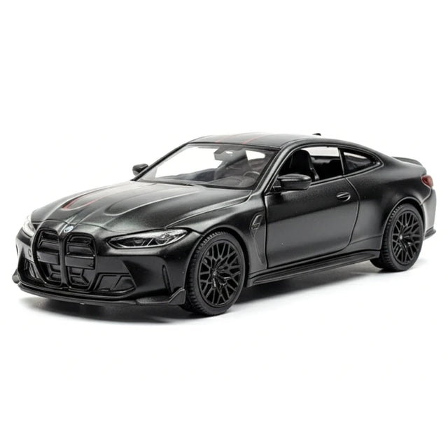 [TOY] 1:36 BMW 2023 G82 M4 CSL zwart modelauto Die-Cast