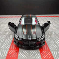 [TOY] 1:36 BMW 2023 G82 M4 CSL Black Model Car Die-Cast
