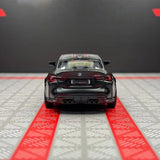 [TOY] 1:36 BMW 2023 G82 M4 CSL zwart modelauto Die-Cast
