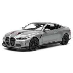 [TOY] 1:36 BMW 2023 G82 M4 CSL Gray Model Car Die-Cast