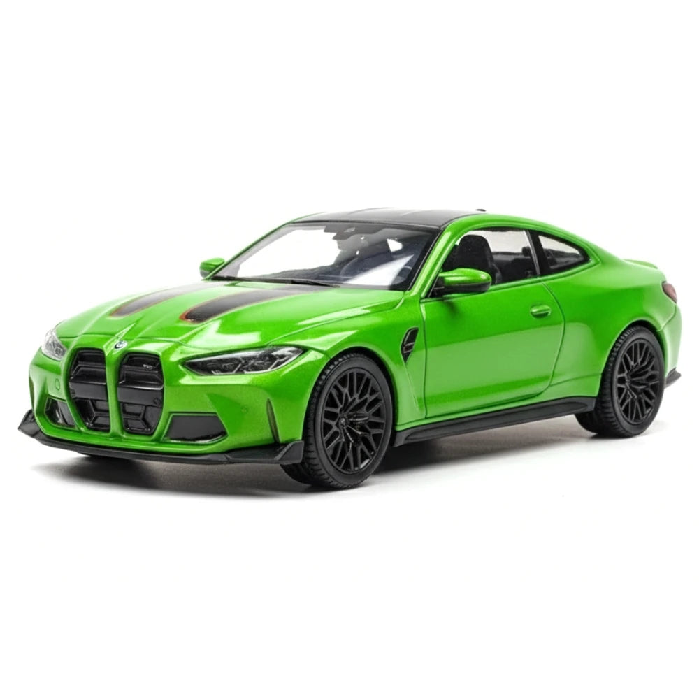 [TOY] 1:36 BMW 2023 G82 M4 CSL Green Model Car Die-Cast
