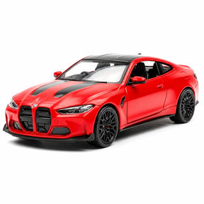 BMW 2023 G82 M4 CSL Roter 1:36 – Druckguss-Display-Modell in Druckguss