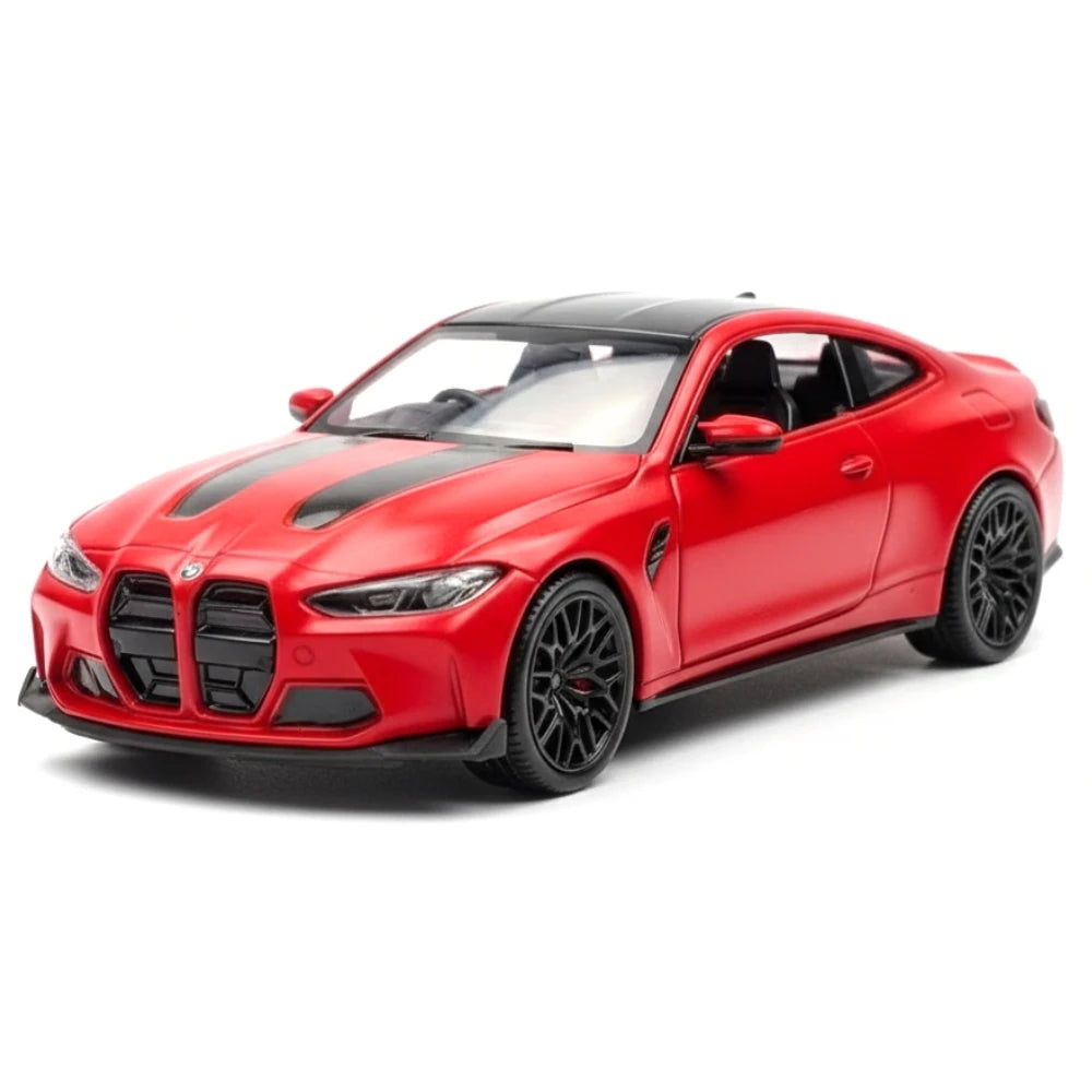 [TOY] 1:36 BMW 2023 G82 M4 CSL Red Model Car Die-Cast