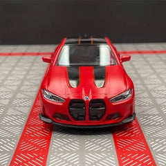 [TOY] 1:36 BMW 2023 G82 M4 CSL Red Model Car Die-Cast