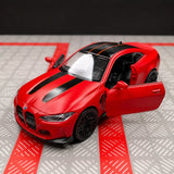 BMW 2023 G82 M4 CSL Roter 1:36 – Druckguss-Display-Modell in Druckguss