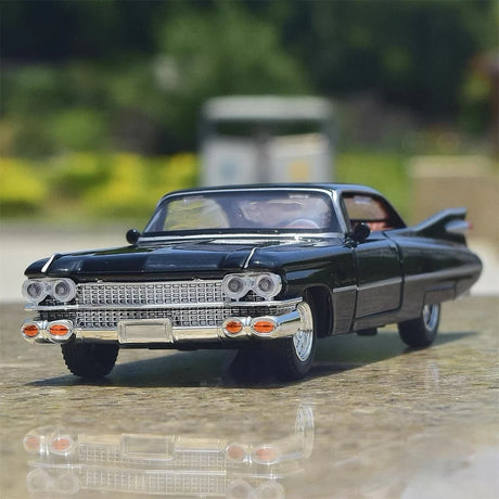 [TOY] 1:36 Cadillac 1959 Series 62 Eldorado Biarritz zwart modelauto Die-Cast