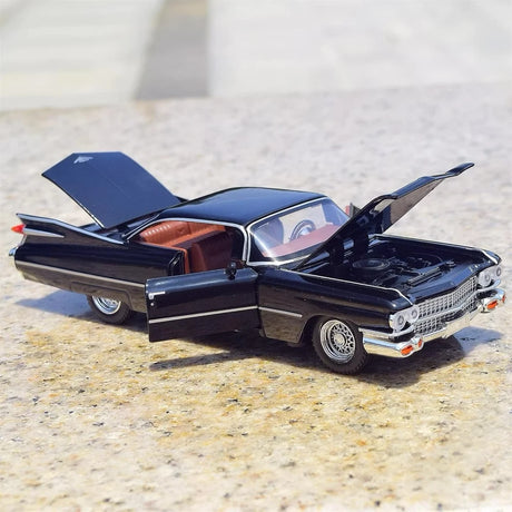[TOY] 1:36 Cadillac 1959 Series 62 Eldorado Biarritz zwart modelauto Die-Cast