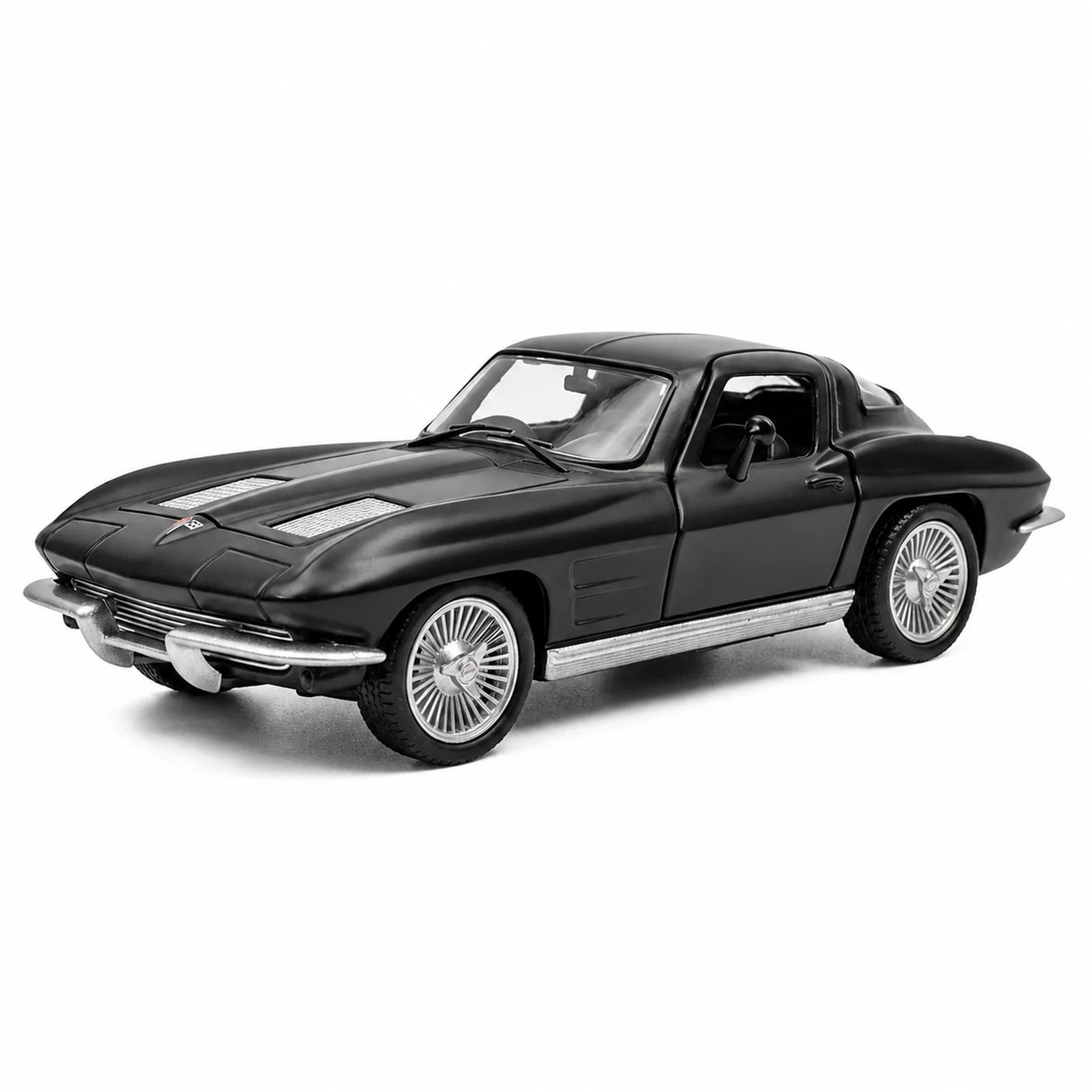 [TOY] 1:36 Chevrolet 1963 Corvette Sting Ray Black Model Car Die-Cast