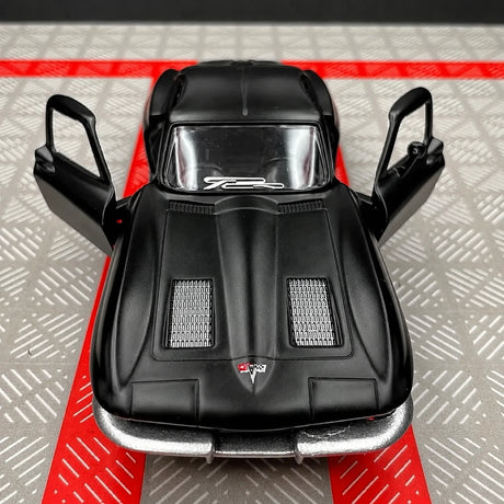 [TOY] 1:36 Chevrolet 1963 Corvette Sting Ray Black Model Car Die-Cast