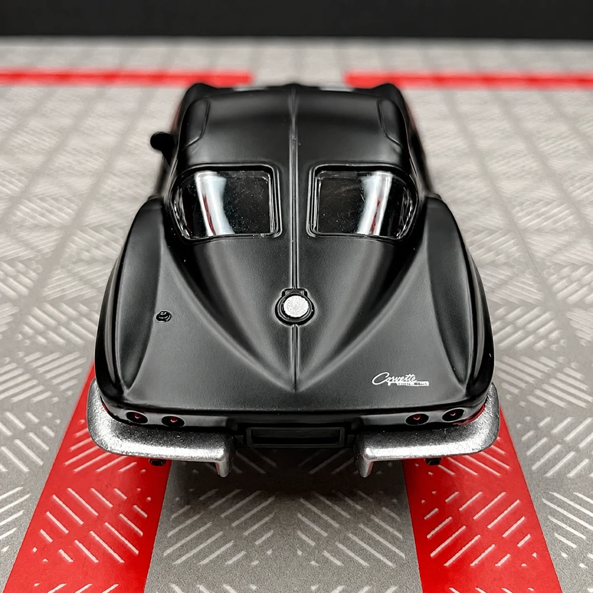 [TOY] 1:36 Chevrolet 1963 Corvette Sting Ray Black Model Car Die-Cast