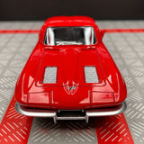 [TOY] 1:36 Chevrolet 1963 Corvette Sting Ray Red Model Car Die-Cast