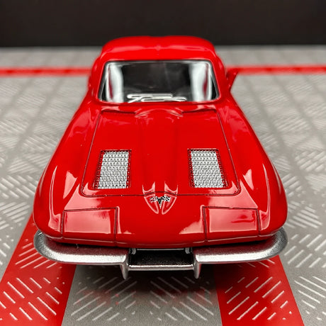 [TOY] 1:36 Chevrolet 1963 Corvette Sting Ray Red Model Car Die-Cast
