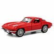 [TOY] 1:36 Chevrolet 1963 Corvette Sting Ray Red Model Car Die-Cast