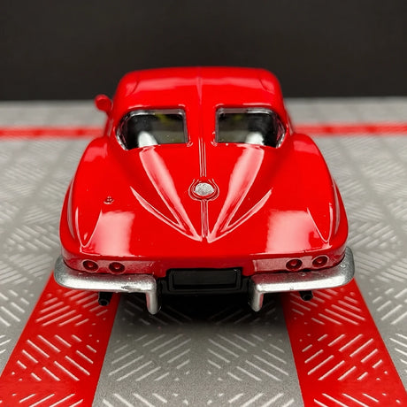 [TOY] 1:36 Chevrolet 1963 Corvette Sting Ray Red Model Car Die-Cast
