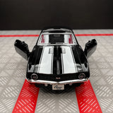 [TOY] 1:36 Chevrolet 1969 Camaro SS Glossy Black Model Car Die-Cast