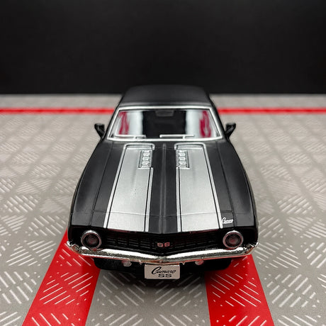 [TOY] 1:36 Chevrolet 1969 Camaro SS Matte Black Model Car Die-Cast