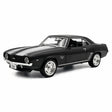 [TOY] 1:36 Chevrolet 1969 Camaro SS Matte Black Model Car Die-Cast