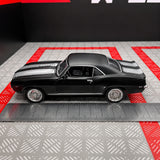 [TOY] 1:36 Chevrolet 1969 Camaro SS Matte Black Model Car Die-Cast