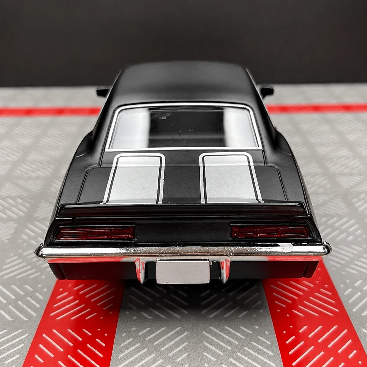 [TOY] 1:36 Chevrolet 1969 Camaro SS Matte Black Model Car Die-Cast