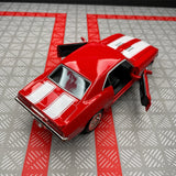 [TOY] 1:36 Chevrolet 1969 Camaro SS Red Model Car Die-Cast