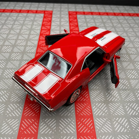 [TOY] 1:36 Chevrolet 1969 Camaro SS Red Model Car Die-Cast