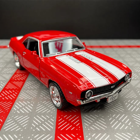 [TOY] 1:36 Chevrolet 1969 Camaro SS Red Model Car Die-Cast
