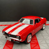[TOY] 1:36 Chevrolet 1969 Camaro SS Red Model Car Die-Cast
