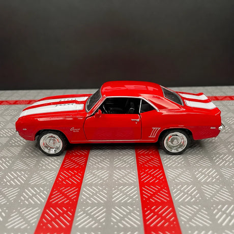 [TOY] 1:36 Chevrolet 1969 Camaro SS Red Model Car Die-Cast