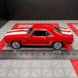 [TOY] 1:36 Chevrolet 1969 Camaro SS Red Model Car Die-Cast
